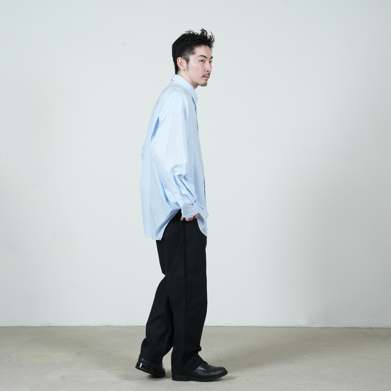 CIOTA(������) Cotton Back-Sateen Baker Pants (Wide Tapered)(One Wash)