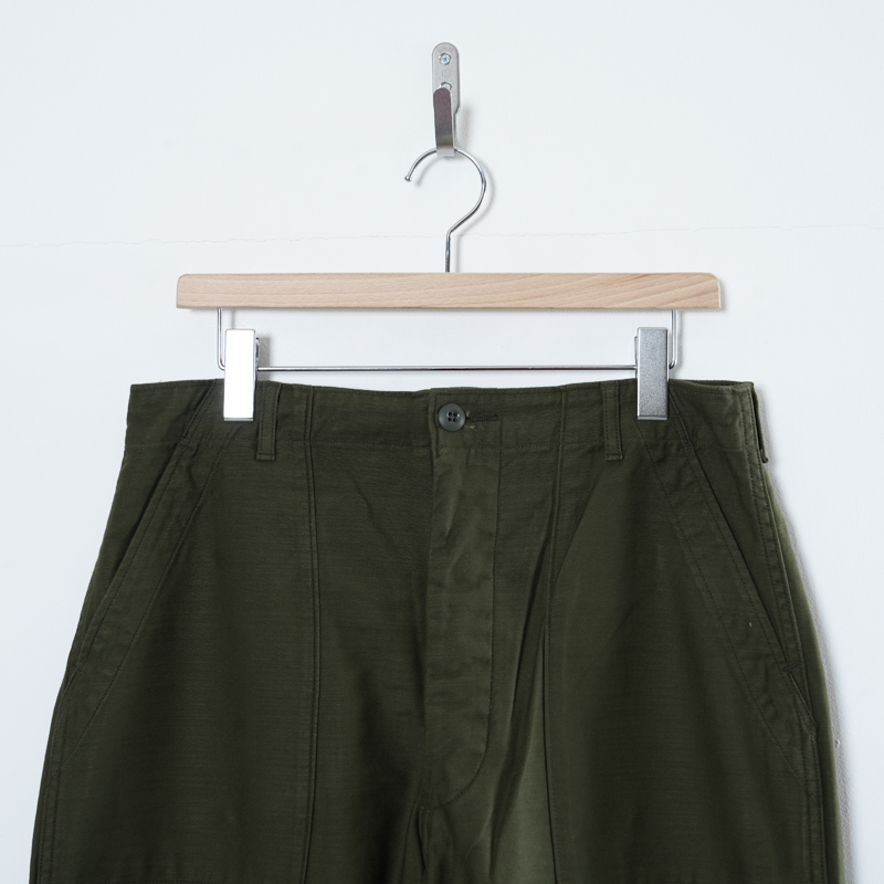 CIOTA(������) Cotton Back-Sateen Baker Pants (Wide Tapered)(One Wash)