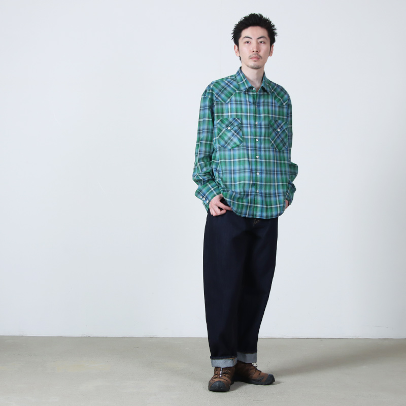 CIOTA(������) Wide Tapered 5 Pocket Pants