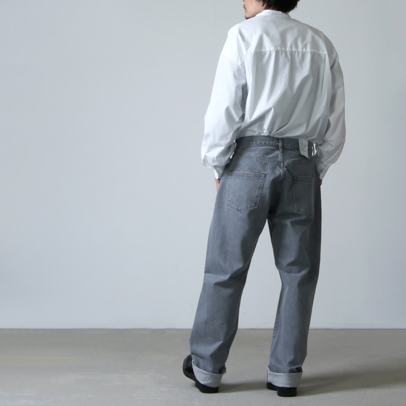 CIOTA シオタ Straight 5 Pocket Pants グレーデニム-egau.org