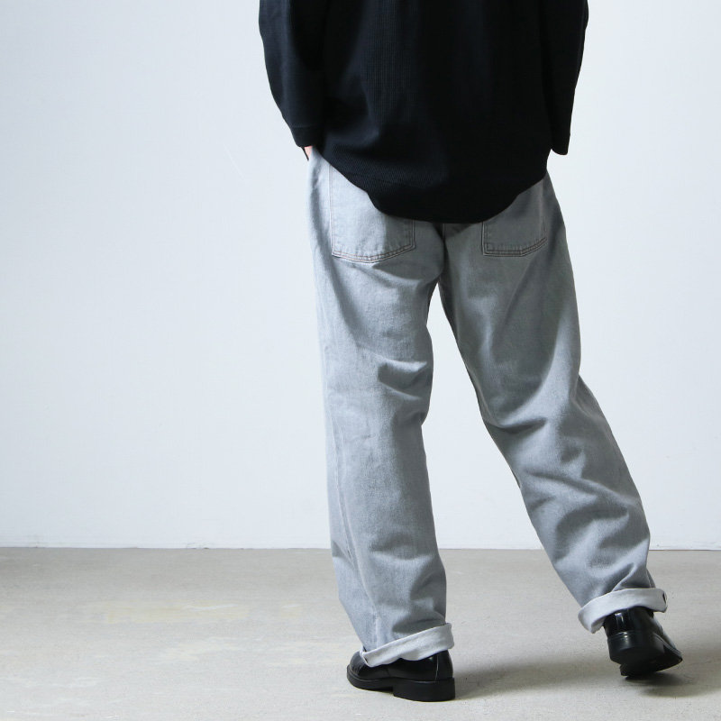 CIOTAシオタBaggy LightGray デニム グレー w34 | ochge.org