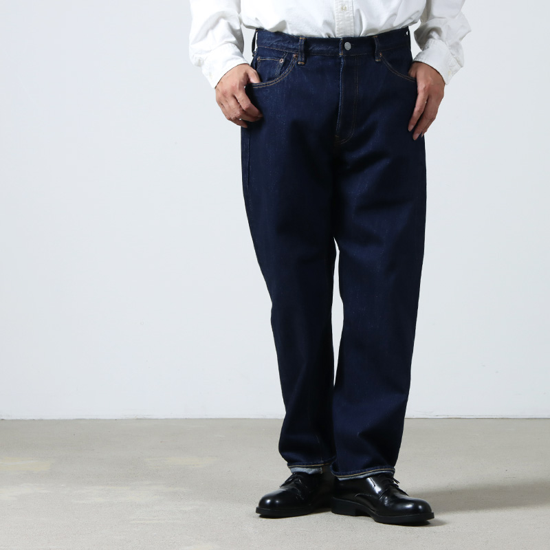 CIOTA 本藍スビンコットン13.5oz ストレートデニム NAVY 31 - デニム