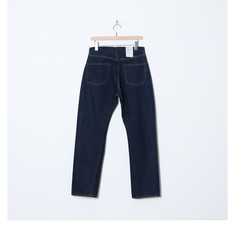 CIOTA (シオタ) Straight 5 Pocket Pants Navy One Wash / ストレート5 ...