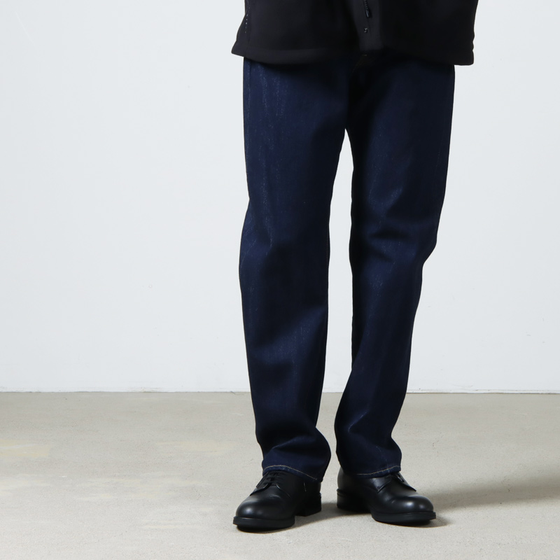 CIOTA() Straight 5 Pocket Pants Navy One Wash