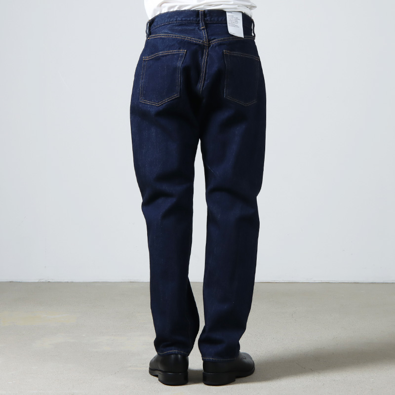 CIOTA() Straight 5 Pocket Pants Navy One Wash