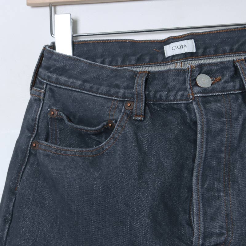 CIOTA() Straight 5 Pocket Pants Medium Gray