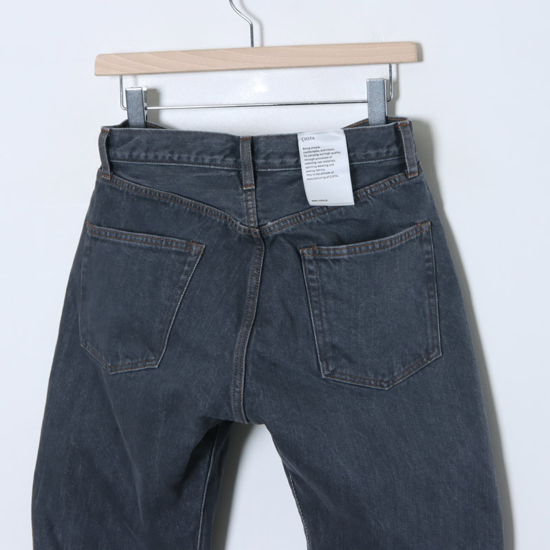CIOTA (シオタ) Straight 5 Pocket Pants Medium Gray / ストレート5ポケットパンツ ミディアムグレー