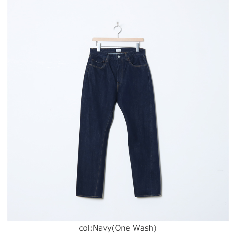 CIOTA() Straight 5 Pocket PantsReal IndigoNavy One Wash