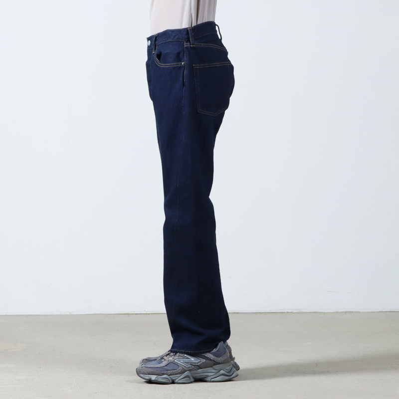 CIOTA (シオタ) Straight 5 Pocket Pants（Real Indigo）Navy One Wash /  本藍スビン13.5ozストレードデニム