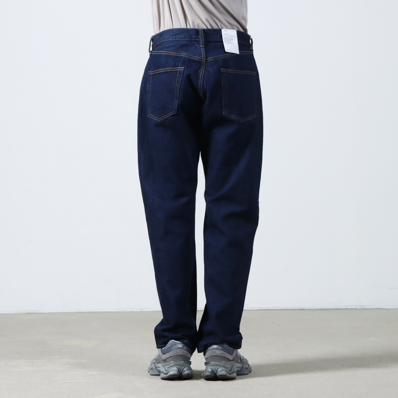 CIOTA (シオタ) Straight 5 Pocket Pants（Real Indigo）Navy One Wash /  本藍スビン13.5ozストレードデニム