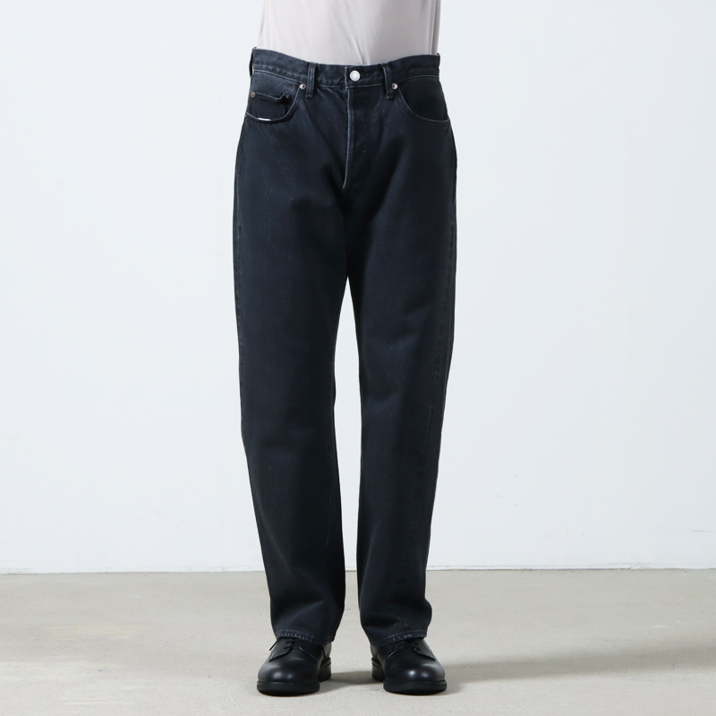 CIOTA() Straight 5 Pocket Pants Medium Black