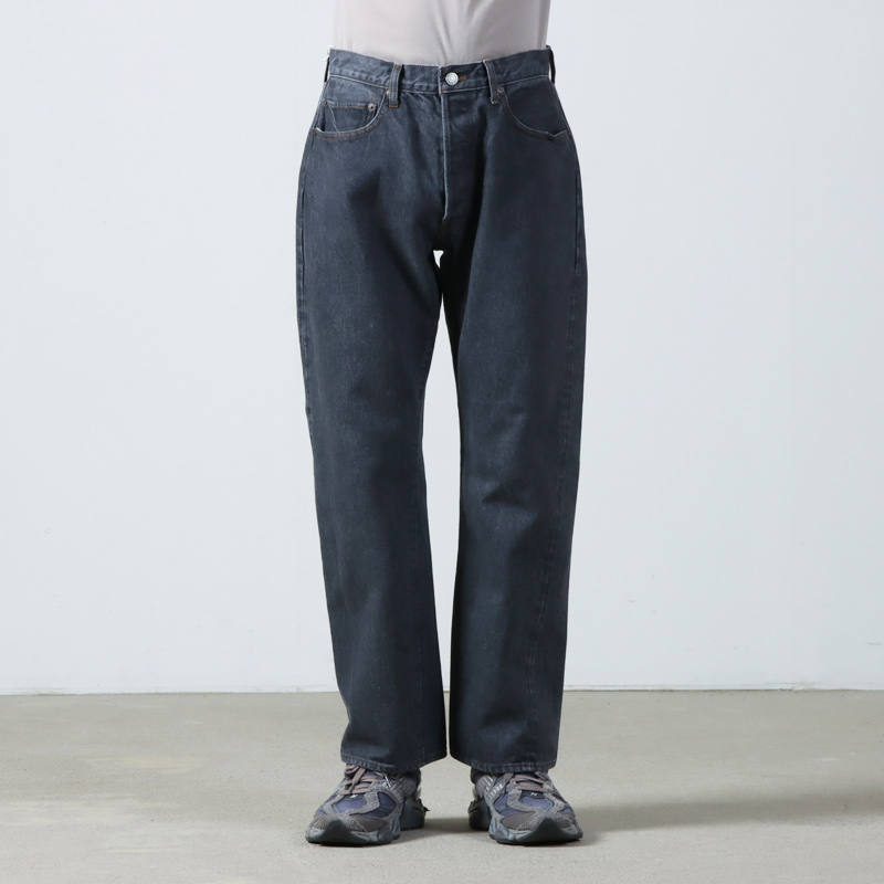 CIOTA() Straight 5 Pocket Pants Medium Gray