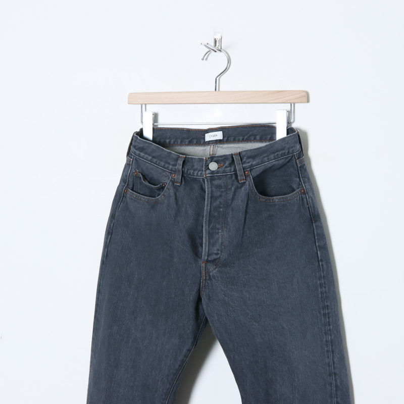 CIOTA() Straight 5 Pocket Pants Medium Gray