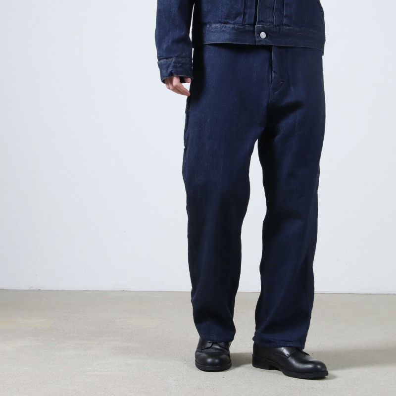 【時間指定不可】 (シオタ) CIOTA Denim デニム / Wash One Navy Pants Painter パンツ