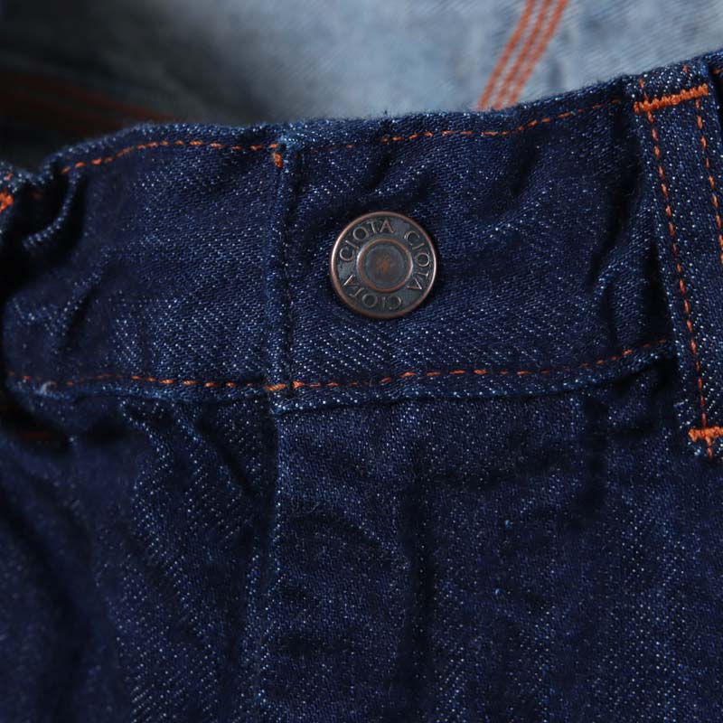 CIOTA() Denim Painter Pants Navy One Wash