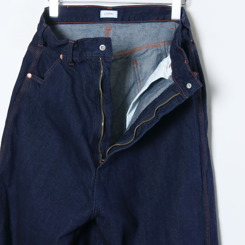 CIOTA() Denim Painter Pants Navy One Wash