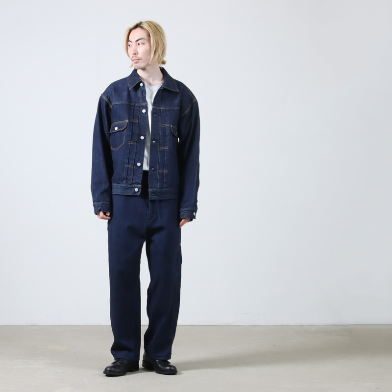 CIOTA (シオタ) Denim Painter Pants Navy One Wash / デニム