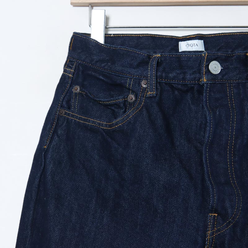 パンツ CIOTA STRAIGHT 5 POCKET DENIM SHORTS 34 CIOTA (シオタ) Straight 5 Pocket Pants （Real Indigo