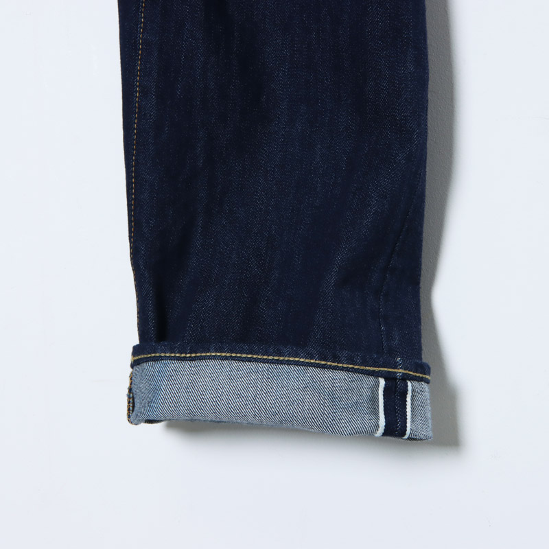 CIOTA (シオタ) Straight 5 Pocket Pants （Real Indigo