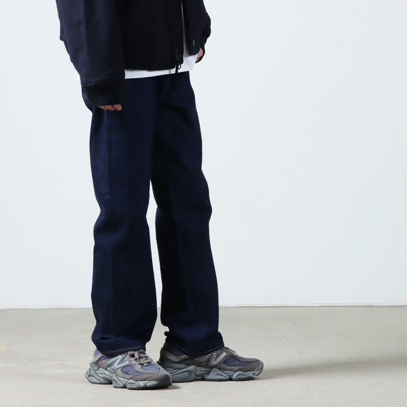 CIOTA (シオタ) Straight 5 Pocket Pants （Real Indigo