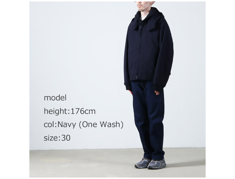 CIOTA() Straight 5 Pocket Pants Real Indigo