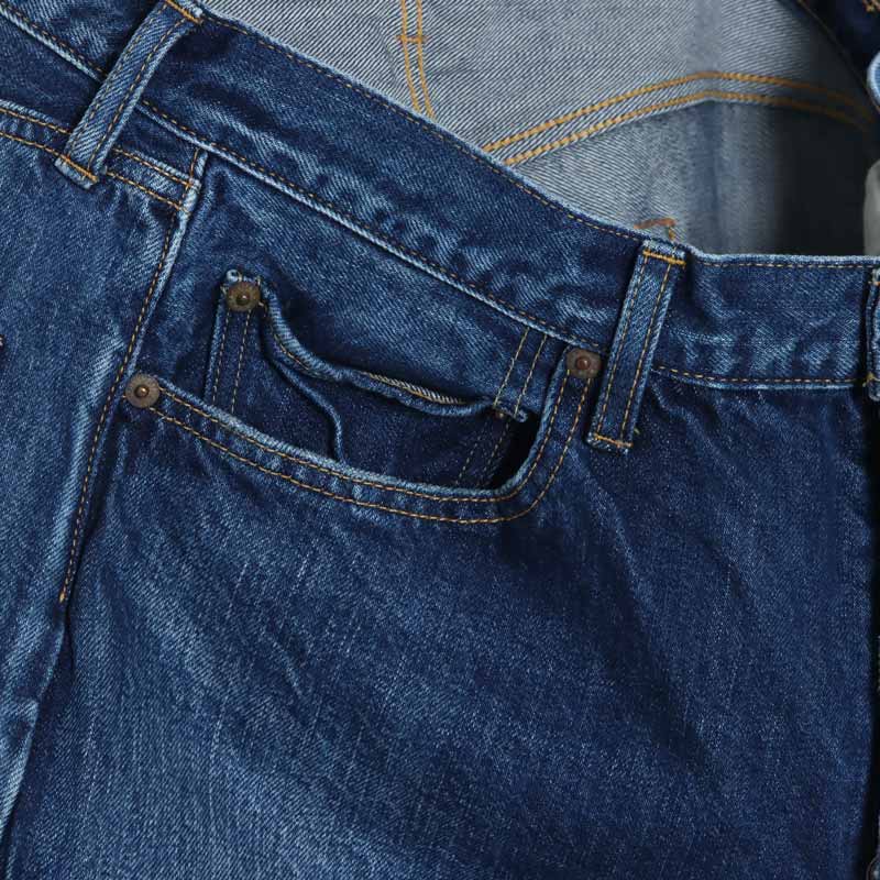 CIOTA() Straight 5 Pocket Pants Real Indigo