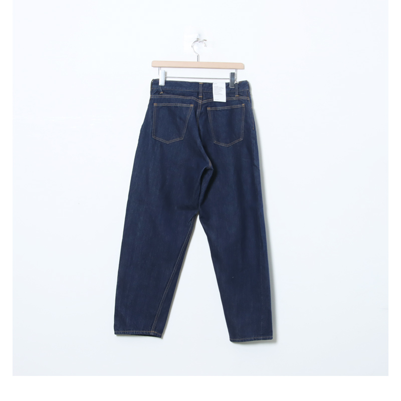 CIOTA() New Wide Tapered 5 Pocket Pants - Navy One Wash 