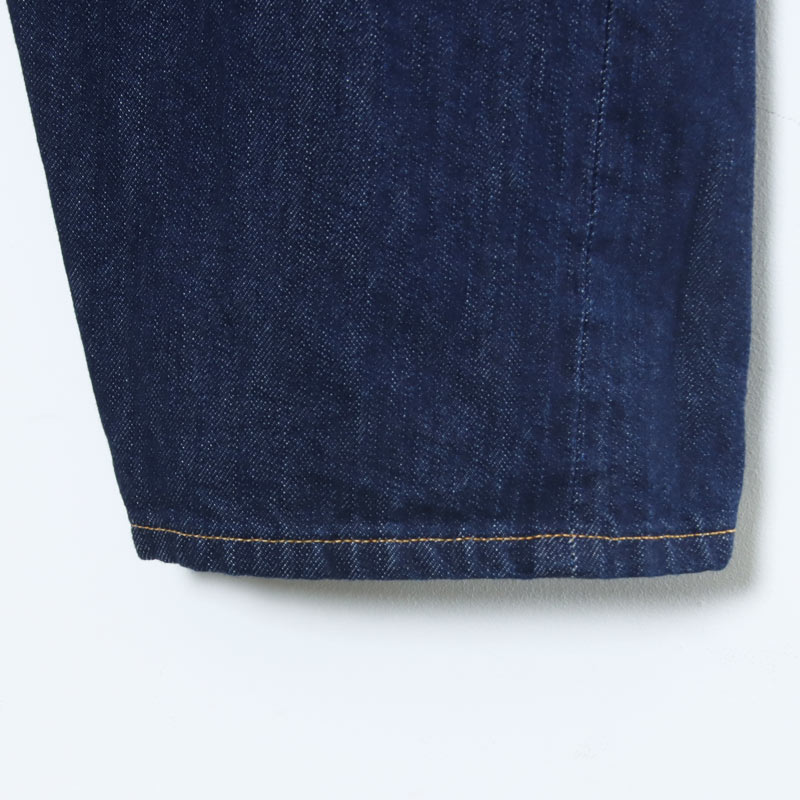 CIOTA() New Wide Tapered 5 Pocket Pants - Navy One Wash 
