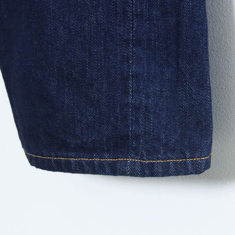 CIOTA() New Wide Tapered 5 Pocket Pants - Navy One Wash 