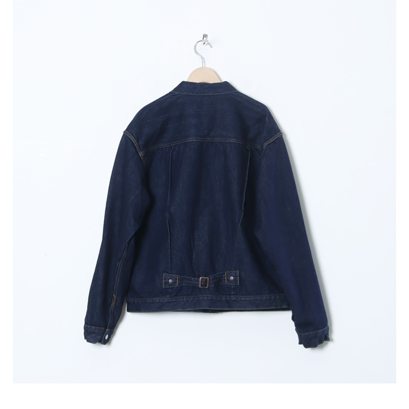 CIOTA() Single Pocket Denim Jacket Real Indigo