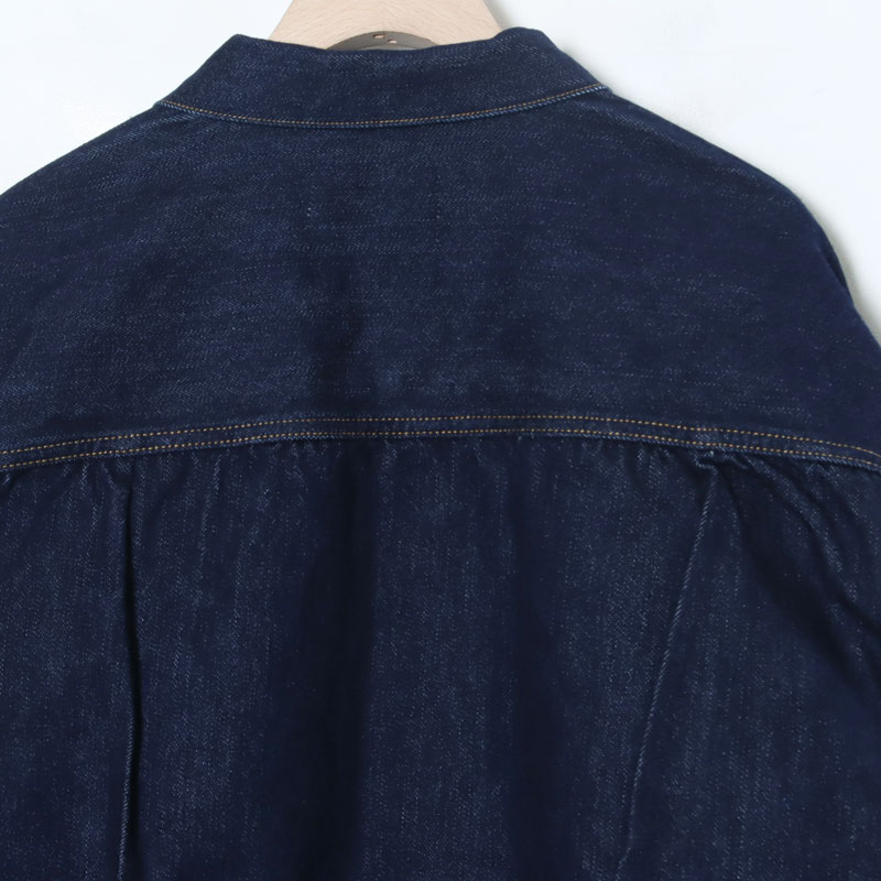 CIOTA() Single Pocket Denim Jacket Real Indigo