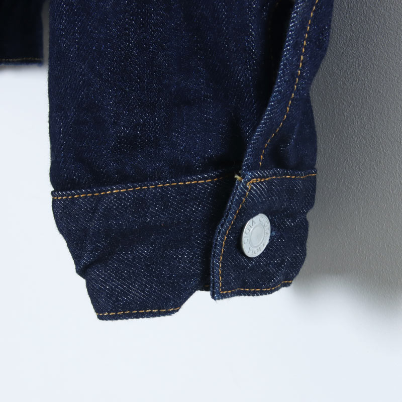 CIOTA() Single Pocket Denim Jacket Real Indigo