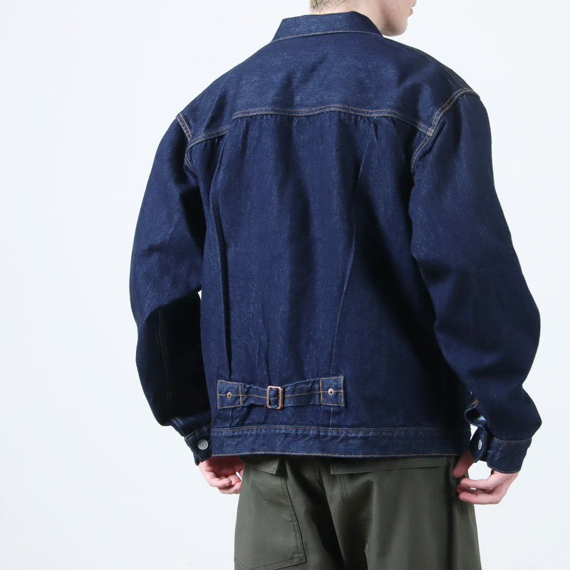 CIOTA() Single Pocket Denim Jacket Real Indigo