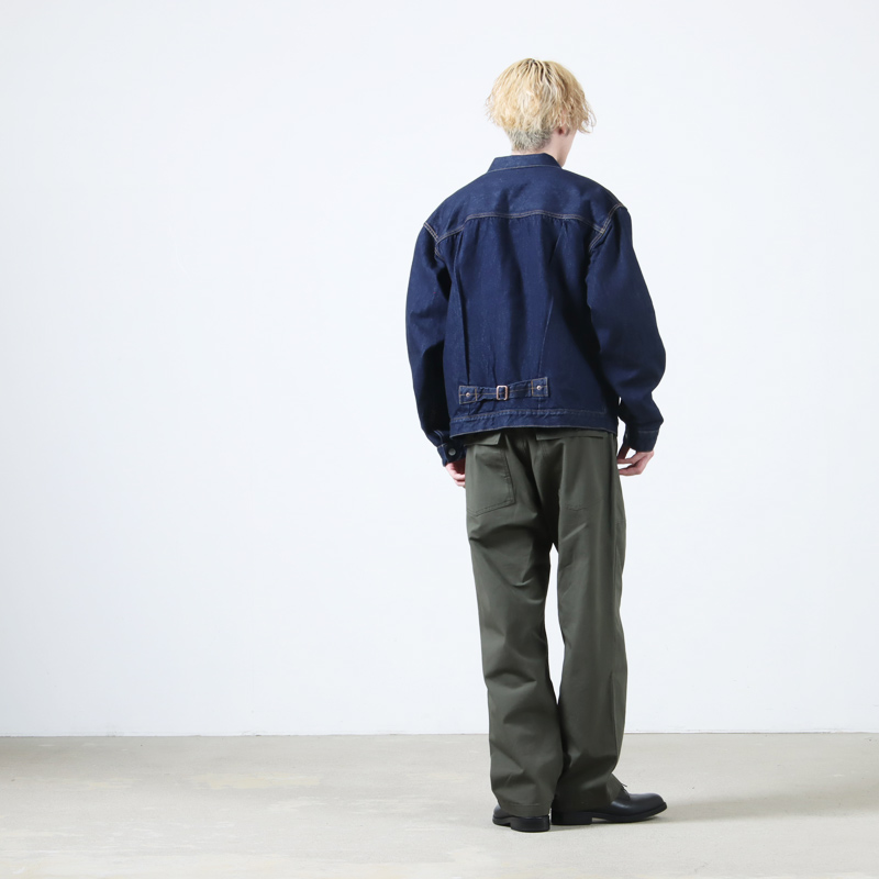 CIOTA() Single Pocket Denim Jacket Real Indigo