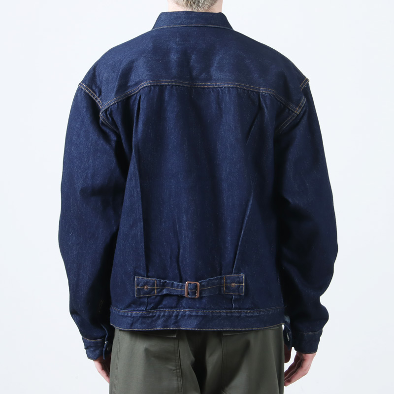 CIOTA() Single Pocket Denim Jacket Real Indigo