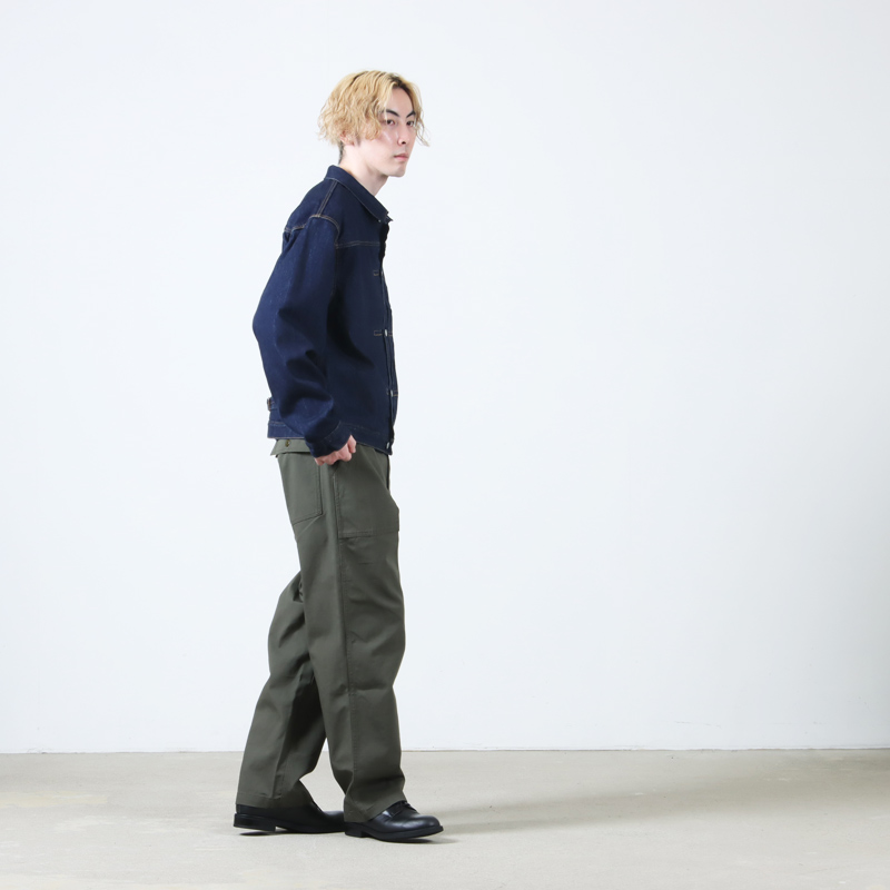 CIOTA() Single Pocket Denim Jacket Real Indigo