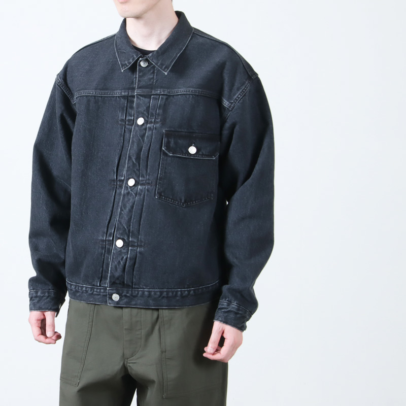 CIOTA() Single Pocket Denim Jacket