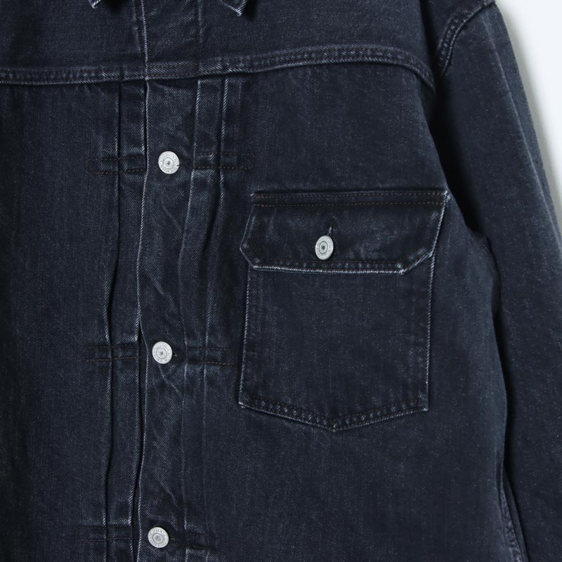 CIOTA() Single Pocket Denim Jacket