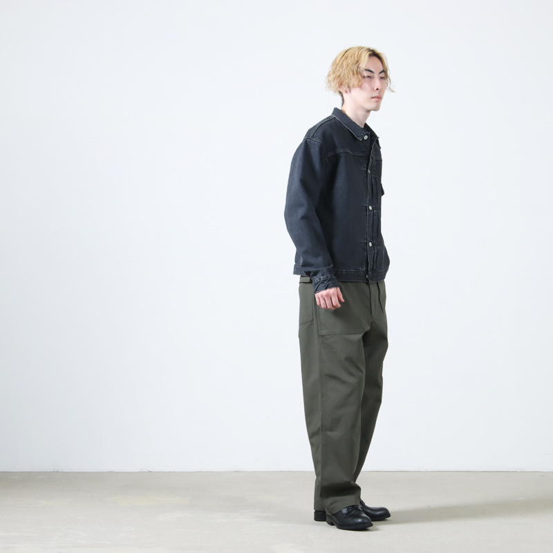 CIOTA() Single Pocket Denim Jacket