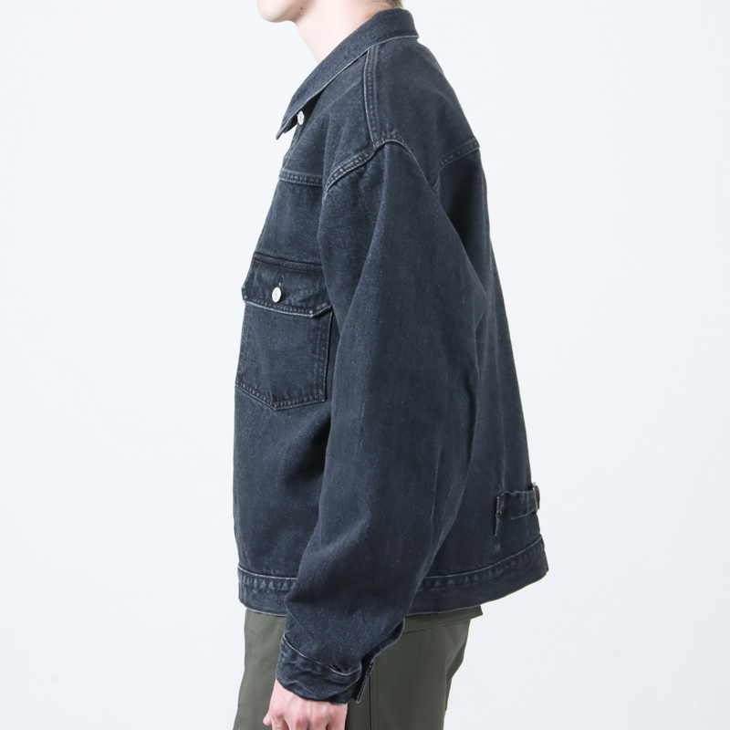 CIOTA() Single Pocket Denim Jacket