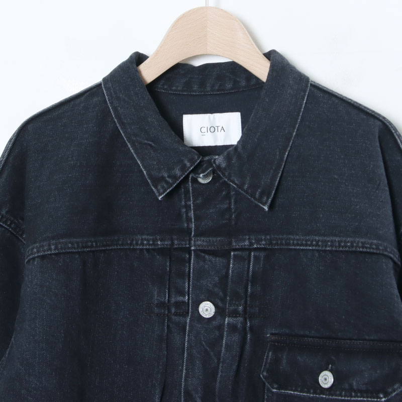 CIOTA() Single Pocket Denim Jacket