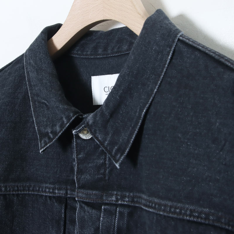 CIOTA() Single Pocket Denim Jacket