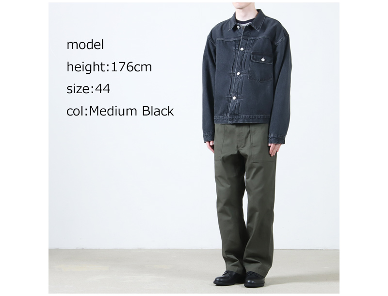 CIOTA() Single Pocket Denim Jacket