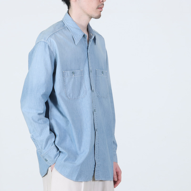 CIOTA(������) USN Chambray Shirt