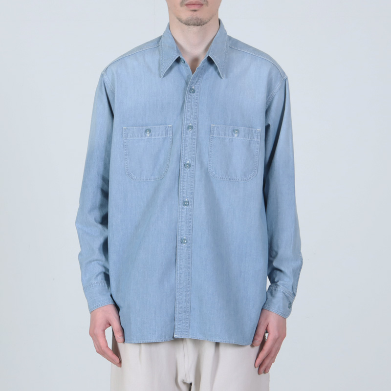 CIOTA(������) USN Chambray Shirt