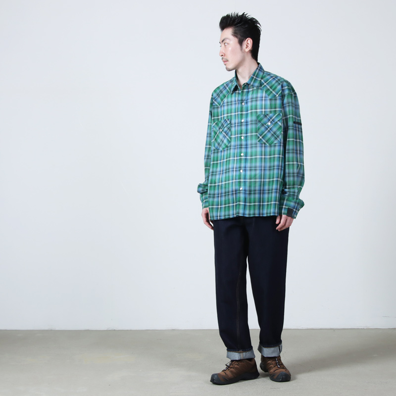 CIOTA(������) Wide Tapered 5 Pocket Pants