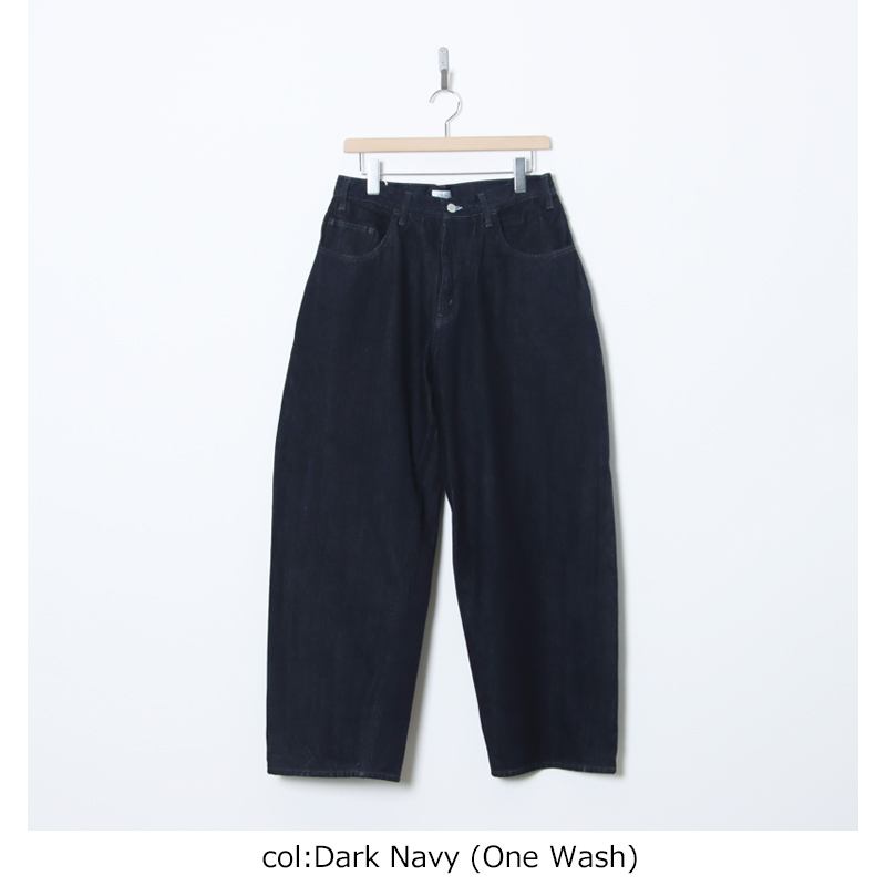 CIOTA(������) Wide Baggy 5 Pocket Pants - Dark Navy