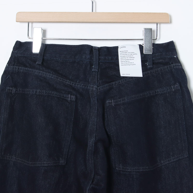 CIOTA(������) Wide Baggy 5 Pocket Pants - Dark Navy