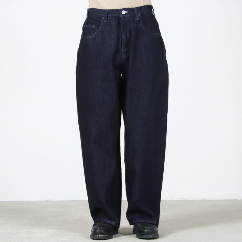 CIOTA(������) Wide Baggy 5 Pocket Pants - Dark Navy