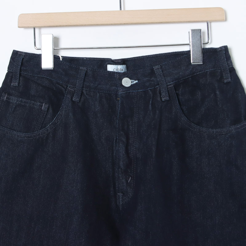 CIOTA(������) Wide Baggy 5 Pocket Pants - Dark Navy